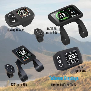ToSeven Displays for the DM01 and DM02 Mid Drive - T24, LCD135C, T154, M15 - Picture 1 of 16