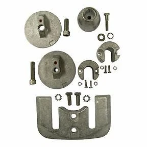 Mercury Bravo 3 Aluminum Anode Kit Mercruiser New Dealer Direct With Hardware  — 第 1/4 张图片