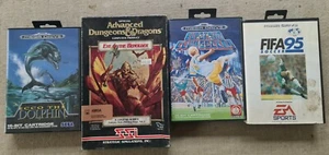 Sega Mega Drive & Amiga Computerspiele Paket 4 verschiedene Spiele verpackt - Bild 1 von 9
