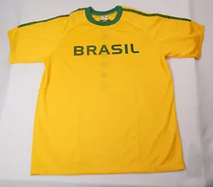 Maglia maglia gialla Brasile squadra calcio media sport - Foto 1 di 7