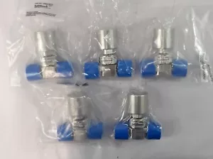 Parker Veriflo 45800598 Diaphragm Valve 955AOPLPNCSFS8FF3.16 Lot of 5 New - Picture 1 of 6