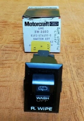 NUEVO DE LOTE 1981-83 FORD ESCORT EXP MERCURY LYNX LN7 INTERRUPTOR LIMPIAPARABRISAS TRASERO SW1660 Foto 1 de 2