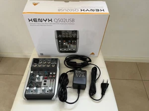 Behringer Xenyx Q502USB 5-Kanal-Mixer mit USB-Audio-Interface. - Bild 1 von 4