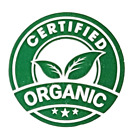 GR Certified Organic Food Labels | 1.5" Round Self-Adhesive Label | 2RLS 500EA
