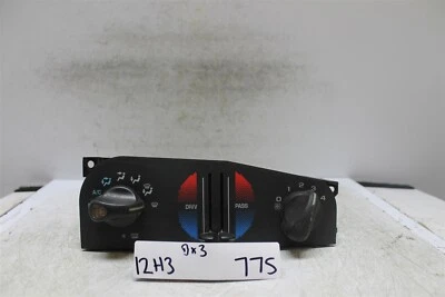 1995-1999 Chevy Lumina AC Heat Temp Climate Control 16189531 OEM 775 12H3-B Foto 1 de 4