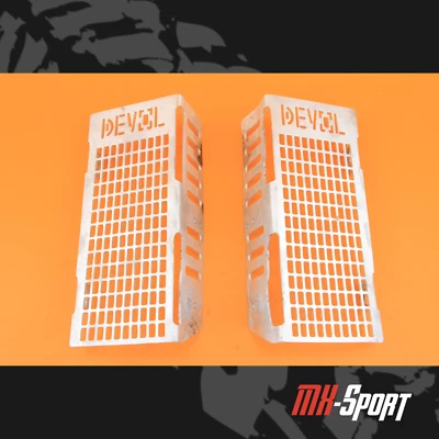 02-12 2002 YZ250 YZ 250 DEVOL Protector de depósito de radiador Protector de escudo Foto 1 de 4