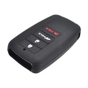 Funda de silicona con 4 botones para llavero apta para Acura MDX RDX RLX ILX TLX 14-19 - Imagen 1 de 4