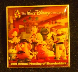 2010 Walt Disney Company Aktionärsversammlung TOY STORY Limited Pin - Bild 1 von 3