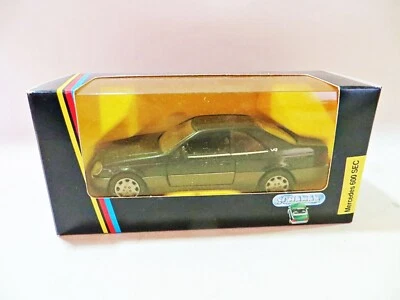 SCHABAK 1270 'MERCEDES 600 SEC C140' NEGRO METALIZADO. 1:43. Sin usar, en caja Foto 1 de 4