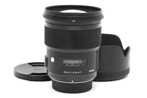 Sigma 50mm f1.4 DG Art Objektiv für Nikon AF mit Haube #44379 - Bild 1 von 10