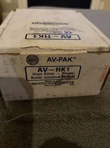 RDL AV-HK1 HUM KILLER Stereo Audio Isolation Transformer - Picture 1 of 2