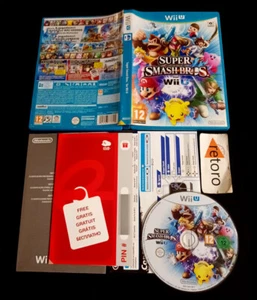 SUPER SMASH BROS Nintendo WII U PAL-España Portugal WII-U Wiiu Multi 8 - Picture 1 of 2