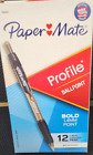 Paper Mate Profile Black 12 Count Ballpoint Pens/PAP89465