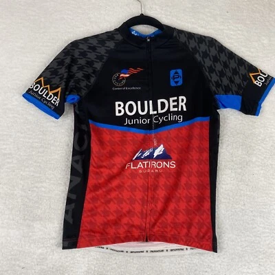 Camiseta deportiva Panache pequeña para hombre bicicleta ciclismo carretera sendero carreras EE. UU. centro de ciclismo Foto 1 de 4