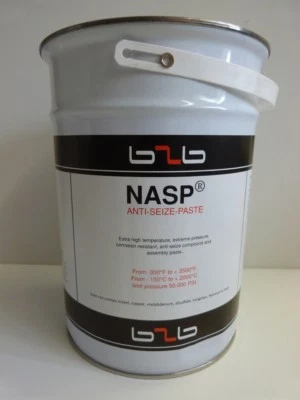 NASP ® Anti-Seize 1 kg Montagepaste Keramikpaste, Kupferfrei! MIL A-907D