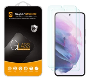 2X Supershieldz Tempered Glass Screen Protector for Samsung Galaxy S22 Plus 5G - Picture 1 of 5