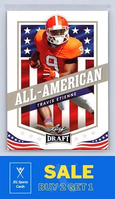 2021 Leaf #44  Travis Etienne - Image 1 of 2