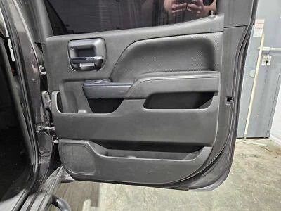 2014-2018 GMC Sierra 1500 Passenger RH Right Jet Black-H2W Rear Door Trim Panel Foto 1 de 4