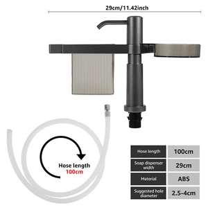 Sink Soap Dispenser Under Sink Soap Dispenser Pump with 39 inch Silicone CabXx - Picture 1 of 11