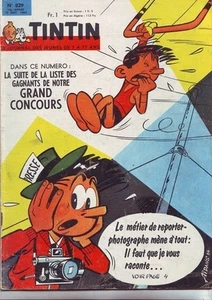tintin magazine numero 829 - septembre 1966 - - Picture 1 of 1
