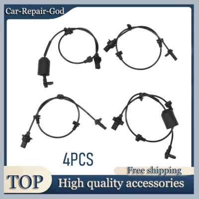 Pack of 4 ABS Wheel Speed Sensor 57450-T5A 57455-T5A Fits Honda City Fit 2015-19 - Image 1 of 4