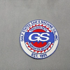 Parche de 3" Gulf States Saw & Machine Company Metal Fabrication Hueytown, AL - Imagen 1 de 2