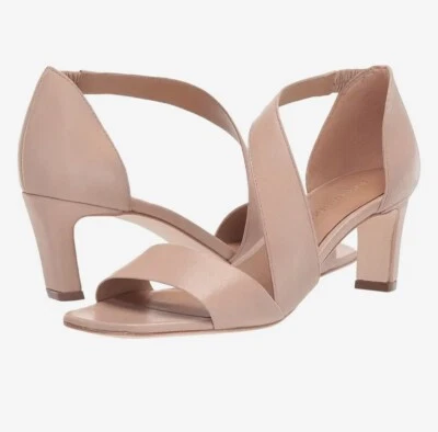 Nuevo en caja Bernardo Mujer Camille Desnudo Rosa Rubor Cuero Antiguo Talla 10 $185 Foto 1 de 4