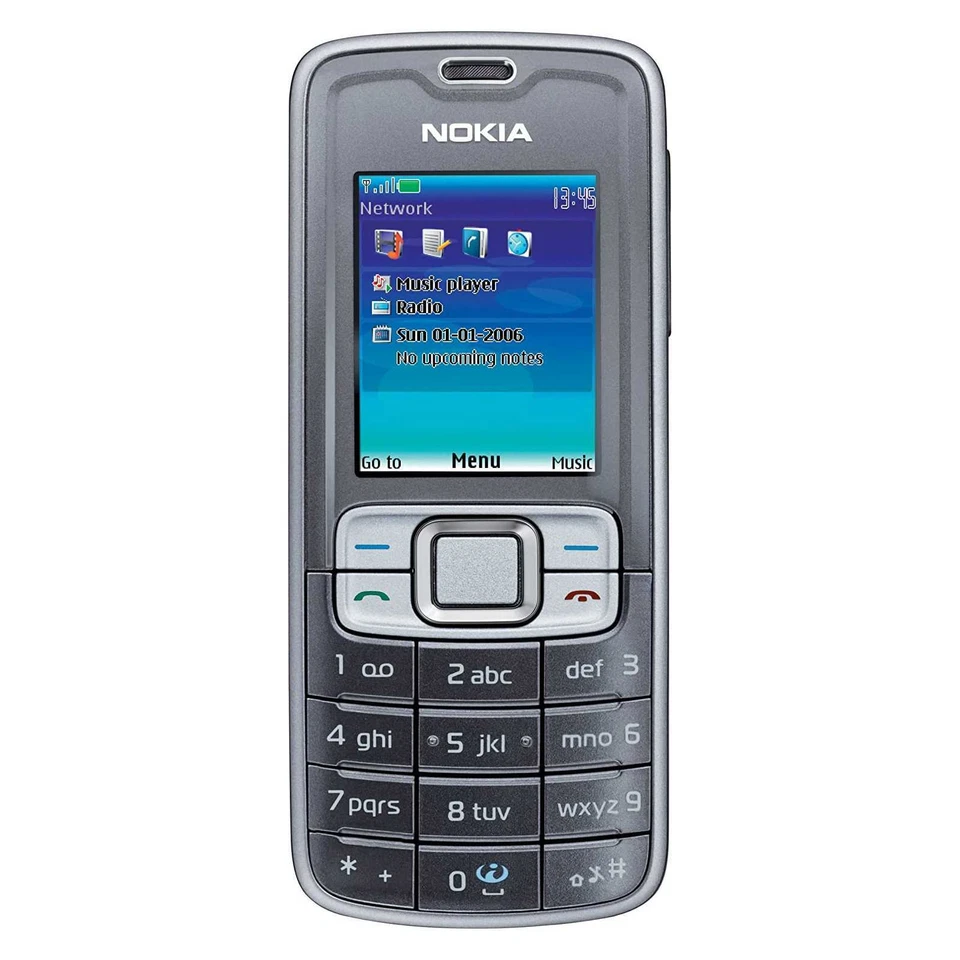Nokia 3109c Classic usato SENZA ACCESSORI grigio Tastiera Bluetooth Radio FM MMS - Immagine 1 di 1