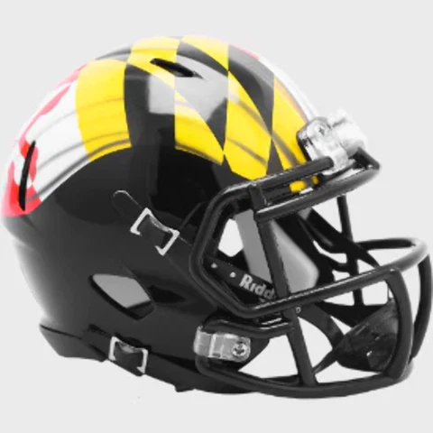 Maryland Terrapins NCAA Mini Speed Football Helmet Pride - NCAA Cover
