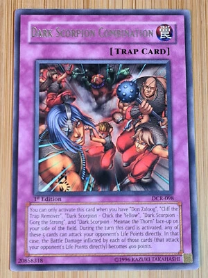 Dark Scorpion Combination # DCR-098 Rare 1.Edition Dark Crisis 2003 N.Mint/Mint - Bild 1 von 2