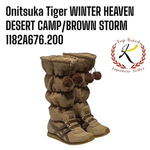 Onitsuka Tiger WINTER HEAVEN 1182A676 200 DESERT CAMP/BROWN STORM Women's F/J - Picture 1 of 13