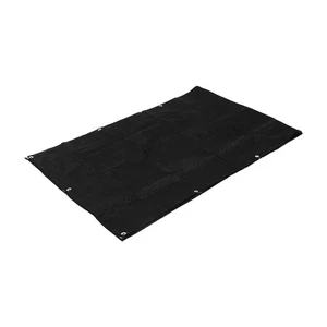 Pantalla de balcón negra 3x0,9 m parabrisas de jardín malla sombra valla red para - Imagen 1 de 12