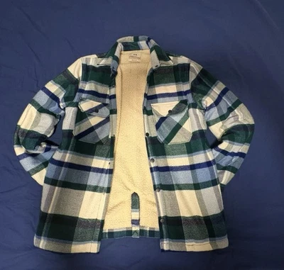 C&A Herren Flanelljacke mit Teddyfutter – Regular Fit, kariert, Grösse S - Bild 1 von 4