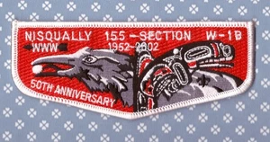 OA  Nisqually  155   -Mint-  Blk Bdr  Section  W1B  50th Ann 2002 - Picture 1 of 1