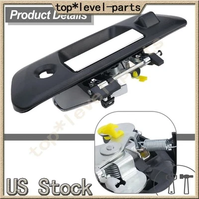 90606-4JG0C Fit 15-19 Nissan NP300 Frontier Tailgate Handle With Camera/Key Hole - Image 1 of 4