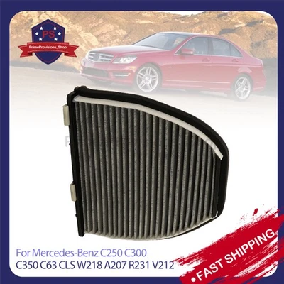 Cabin Air Filter Fit Mercedes-Benz C250 C300 C350 C63 CLS W218 A207 R231 V212 Foto 1 de 4