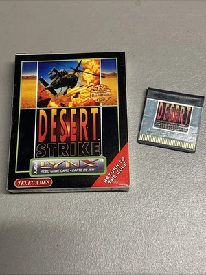 Videojuego NTSC Completo Desert Strike Atari Lynx Foto 1 de 3