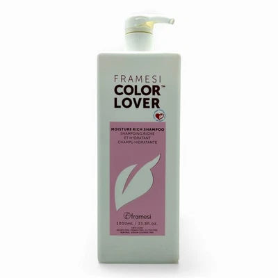 Framesi Color Lover Moisture Rich Shampoo 33.8 oz Sulfate-Free Vegan - Image 1 of 2