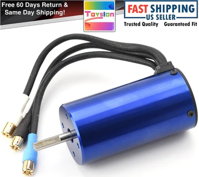 Fits Traxxas 1/10 Wide-Maxx 540XL Velineon Brushless Motor 2400kv 4s 5mm Shaft - Image 1 of 4