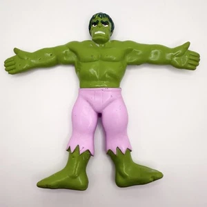 Vintage Marvel Super-Hero L'Incredibile Hulk Figura Pieghevole Just Toys 1989 - Foto 1 di 10