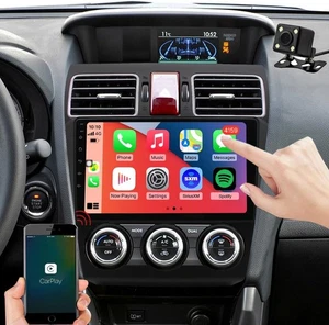 4+64G For Subaru Forester Impreza 2012-2015 CarPlay Android Car Stereo Radio SWC - Picture 1 of 15