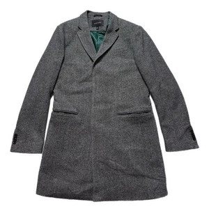 Banana Republic Men’s Wool Tweed Emmetex Heritage Donegal Coat M - Picture 1 of 11