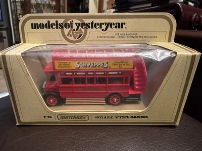 Matchbox Models of Yesteryear Y-23 1922 AEC 'S' Type Omnibus. - Image 1 of 4