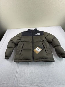 The North Face 600 Daunen gefütterte Jacke Jugend Teen Gr. Lg Pine Black 220 $ neu - Bild 1 von 8