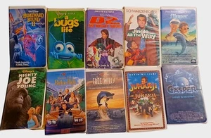  Vhs Clamshell movies From The 90s Area  - Bild 1 von 13