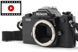 [NEUWERTIG+] Nikon neue FM2 FM2N analoge Spiegelreflexkamera schwarz 35 mm Gehäuse spätes Modell aus Japan - Bild 1 von 24