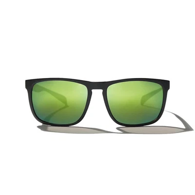 Gafas de sol BAJIO Calda negras mate | vidrio espejo verde SM Foto 1 de 3
