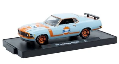 FORD Mustang Boss 302 - GULF - 1970 - CHASE CAR - M2 1:64 - Bild 1 von 4