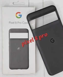ORIGINAL Google Pixel 8 Pro Silicone Case Charcoal - GA04974  - Picture 1 of 6
