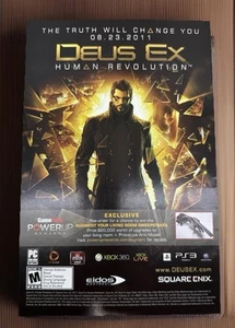 Deus Ex The Human Revolution Video Game Print Ad/Wall Art Xbox 360 PS3 PC - Picture 1 of 1